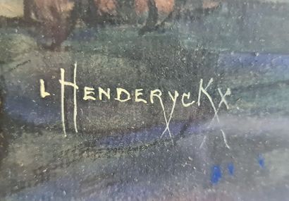 Léopold HENDERYCKX (1888-1960). Œdipe et...