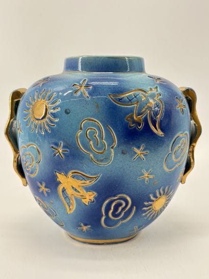 Raymond CHEVALLIER (1900-1959). Vase Boch...