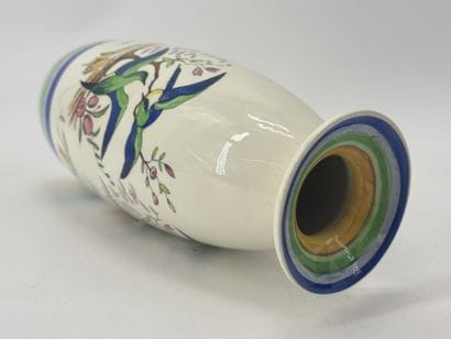 Charles CATTEAU (1880-1966). Vase Boch Keramis...