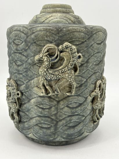 Raymond CHEVALLIER (1900-1959). Rare vase...
