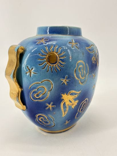 Raymond CHEVALLIER (1900-1959). Vase Boch...