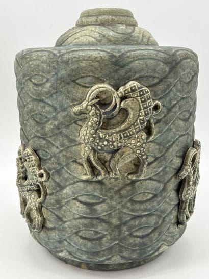 Raymond CHEVALLIER (1900-1959). Rare vase...
