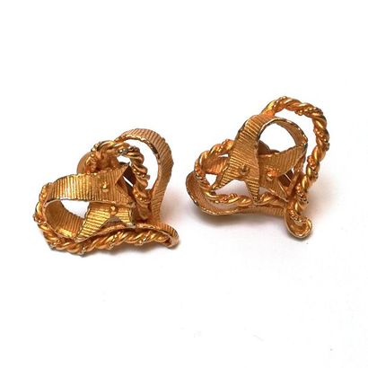 CHRISTIAN LACROIX Paire de clips d'oreilles...