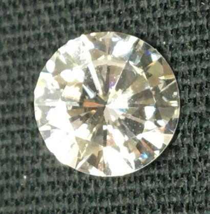 DIAMANT taille brillant de 1.46ct avec sa...