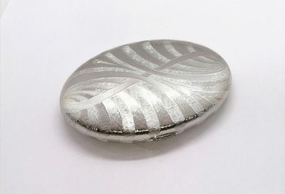FARAONE MILAN - POUDRIER en or blanc 18K...