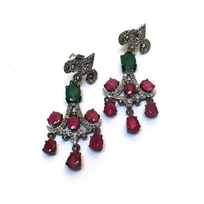 PAIRE DE PENDANTS d'oreilles 