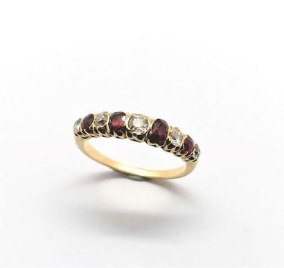 ALLIANCE jarretière en or jaune 18K (750/°°),...