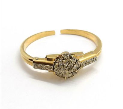 BRACELET MONTRE à secret, en or jaune 18K...
