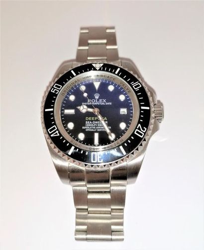 MONTRE ROLEX modèle SEA DWELLER DEEPSEA,...