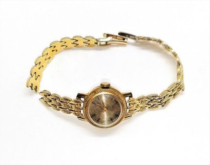 LIP - MONTRE BRACELET en or jaune 18K (750/°°),...