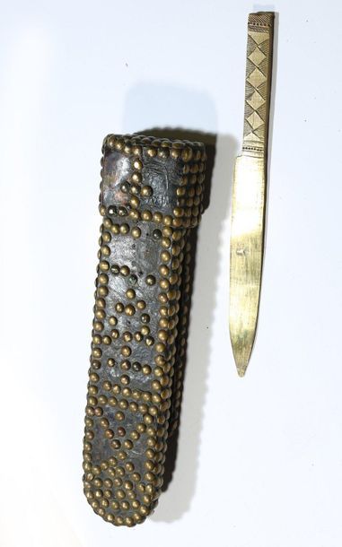 Knife 

Circumcision knife decorated with...