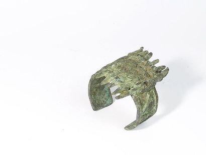 Bracelet

Dogon, Mali 

Rigid cuff bracelet...