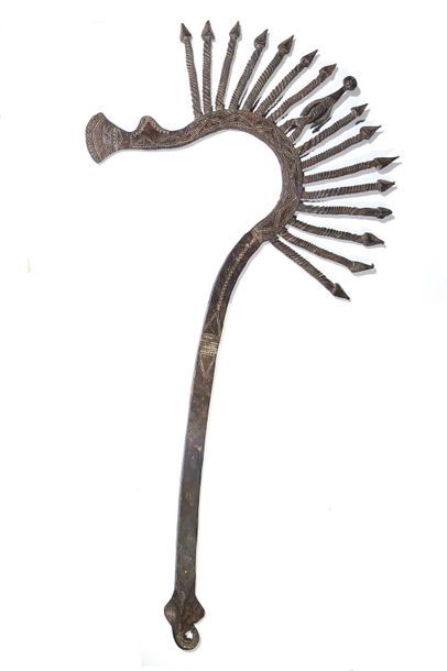 Bâton faucille cultuel

Région de la Benue,...