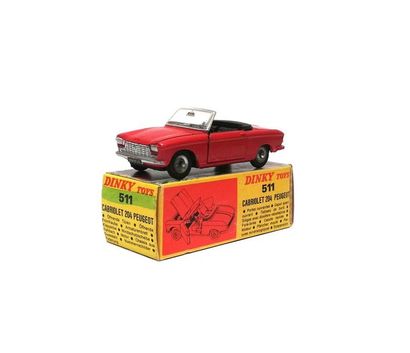 DINKY TOYS FRANCE

Peugeot 204 cabriolet...