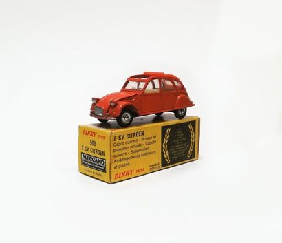 DINKY TOYS FRANCE

Citroën 2CV orange, toit...