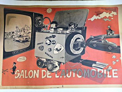 Jean De MESMAEKER dit Jidéhem. Affichette...