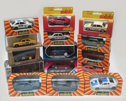 LOT de 15 véhicules de marques diverses....