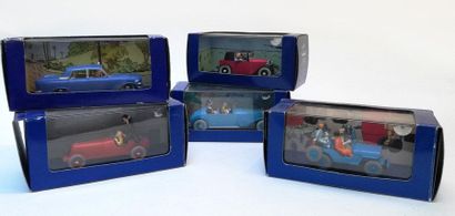 EDITIONS ATLAS - TINTIN

LOT de 5 véhicules:...