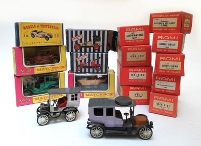 RAMI FRANCE

LOT de 11 Rami, 4 Matchbox et...