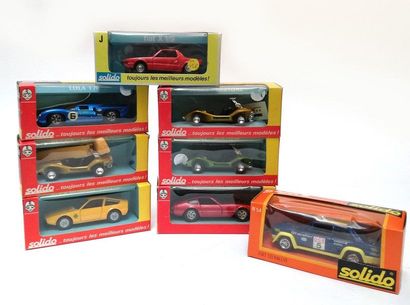 SOLIDO FRANCE

LOT de 2 Fiat, 3 Buggy, 1...