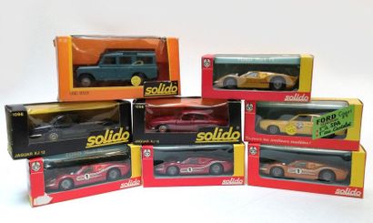 SOLIDO FRANCE

LOT de 5 Ford, 2 Jaguar et...