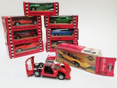 MERCURY ITALIE

LOT de 8 voitures: 305 -...
