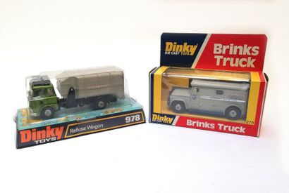 DINKY TOYS ANGLETERRE 

LOT de 2 camions:...