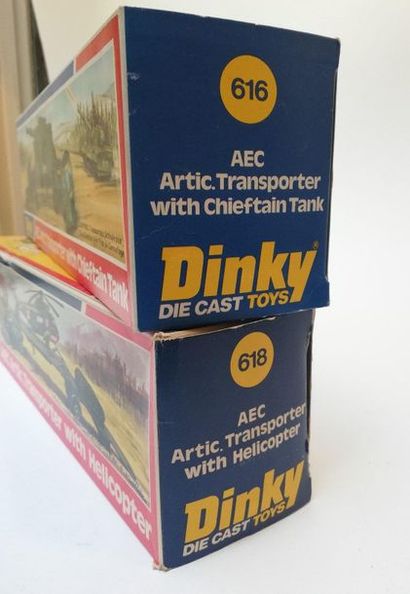DINKY TOYS ANGLETERRE 

LOT de 2 camions...
