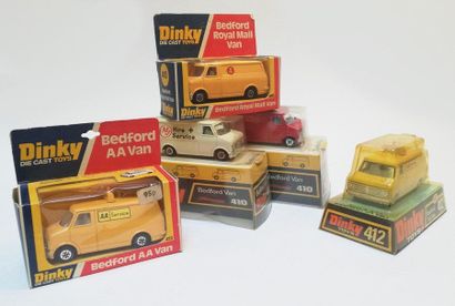 DINKY TOYS ANGLETERRE 

LOT de 5 Bedford...
