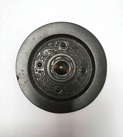 Bronze mirror. China, Han, 206 B.C. - 220...