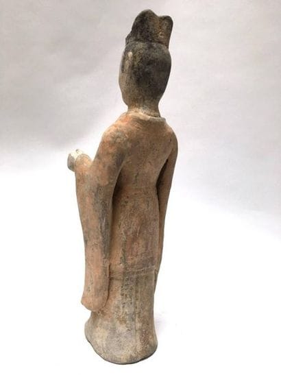 Served standing in terracotta. China, Wei,...
