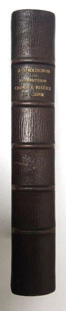 MATIGNON (J.J.).

Superstition, crime and...