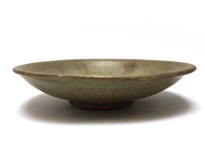 Green celadon bowl. China, Yuan, 1279 - 1386...