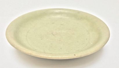 Green celadon bowl. Yuan style China, 19th...