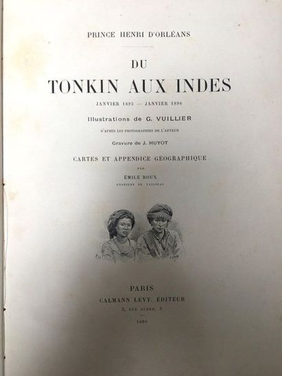 Prince Henri d'ORLEANS.

From Tonkin to India....