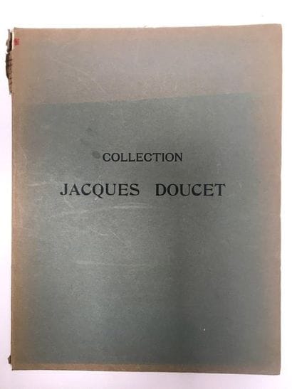 [Catalogue]

- Collection Jacques Doucet....