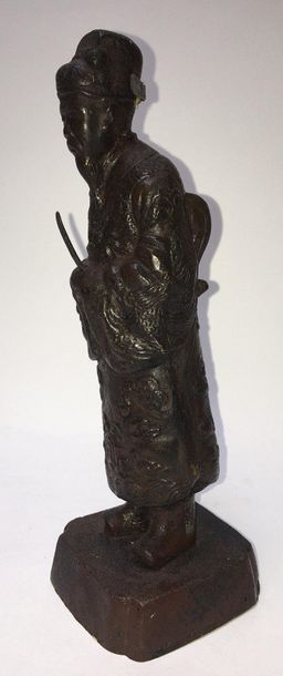 Bronze standing mandarin. Vietnam, early...