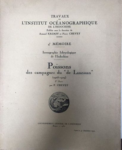 Pierre CHEVEY.

Ichthyological iconography...
