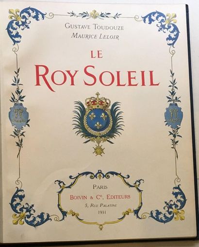 Gustave TOUDOUZE et Maurice LELOIR. Le Roy...
