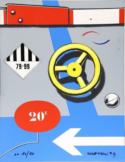 Peter KLASEN

Saemes, 1999

Sérigraphie sur...