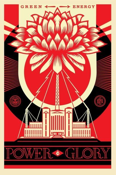 Shepard FAIREY

Green Power

Litho-offset...