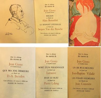 Jean GIONO. Œuvres illustrées.

Pierre de...