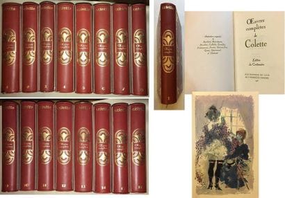 COLETTE. Œuvres complètes.

Edition du Centenaire...