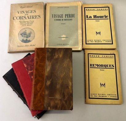 Roger VERCEL. Lot de 7 volumes in-12 :

-...