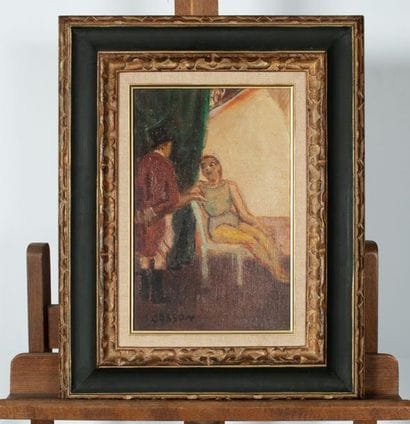 COSSON Marcel, 1878-1956, 

Ecuyère et M....