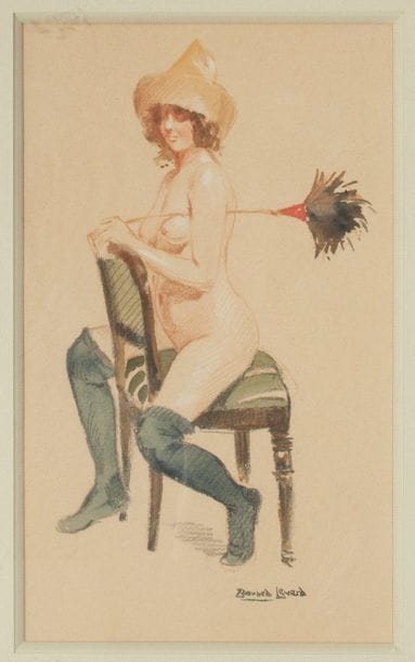 LEVERD Edouard, ?-1953

Le plumeau

Aquarelle...
