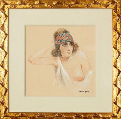 LEVERD Edouard, ?-1953

Elégante au turban

Aquarelle...