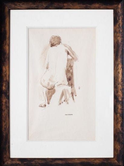 CHAPIN Jean, 1896-1994

Nu assis de dos

Encre...