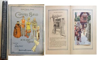 [MORIN] Charles ROBERT-DUMAS. Contes Bleus...