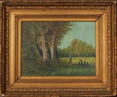 VAUTHIER

Paysage animé

Huile sur toile...